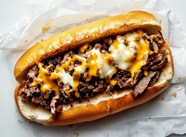 Philly Cheesesteak Sandwich - recept van The Spice Club