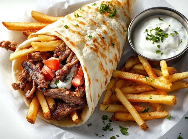 The Spice Club Gyros met Frietjes - recept van The Spice Club