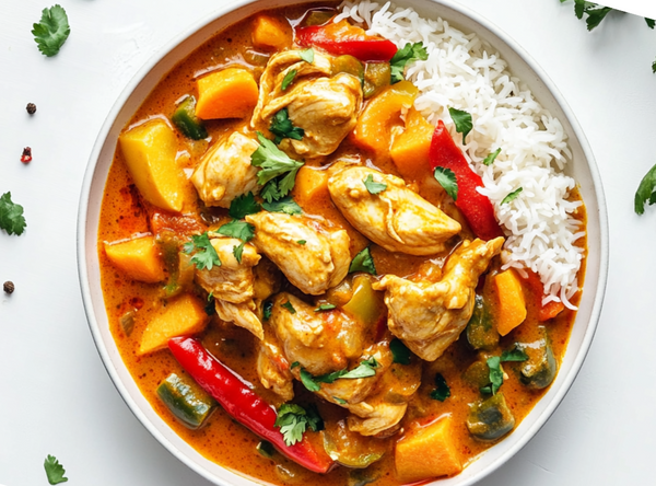 Hähnchen-Curry mit Kürbis - Rezept von The Spice Club