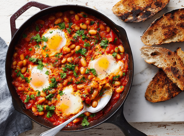 Witte Bonen Shakshuka - recept van The Spice Club