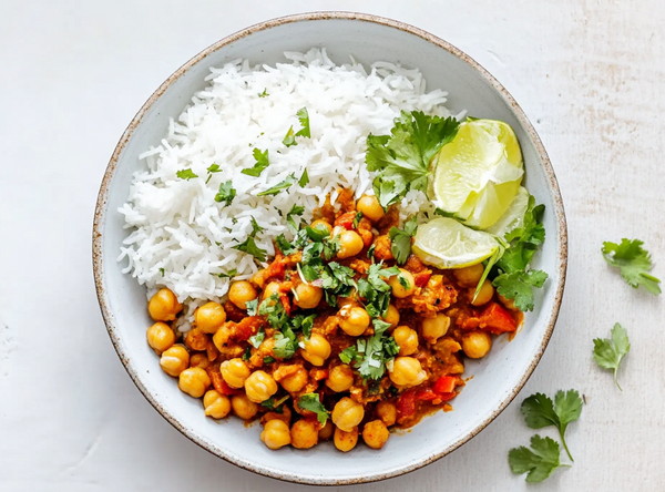 Vega Tandoori met Rijst - recept van The Spice Club