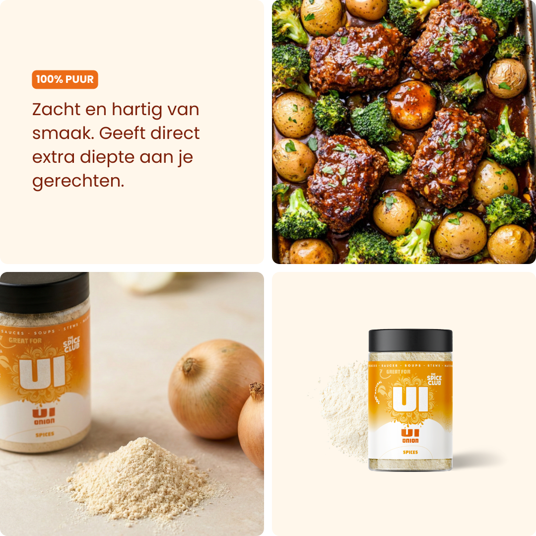 Uipoeder - specerijen - verpakking | The Spice Club