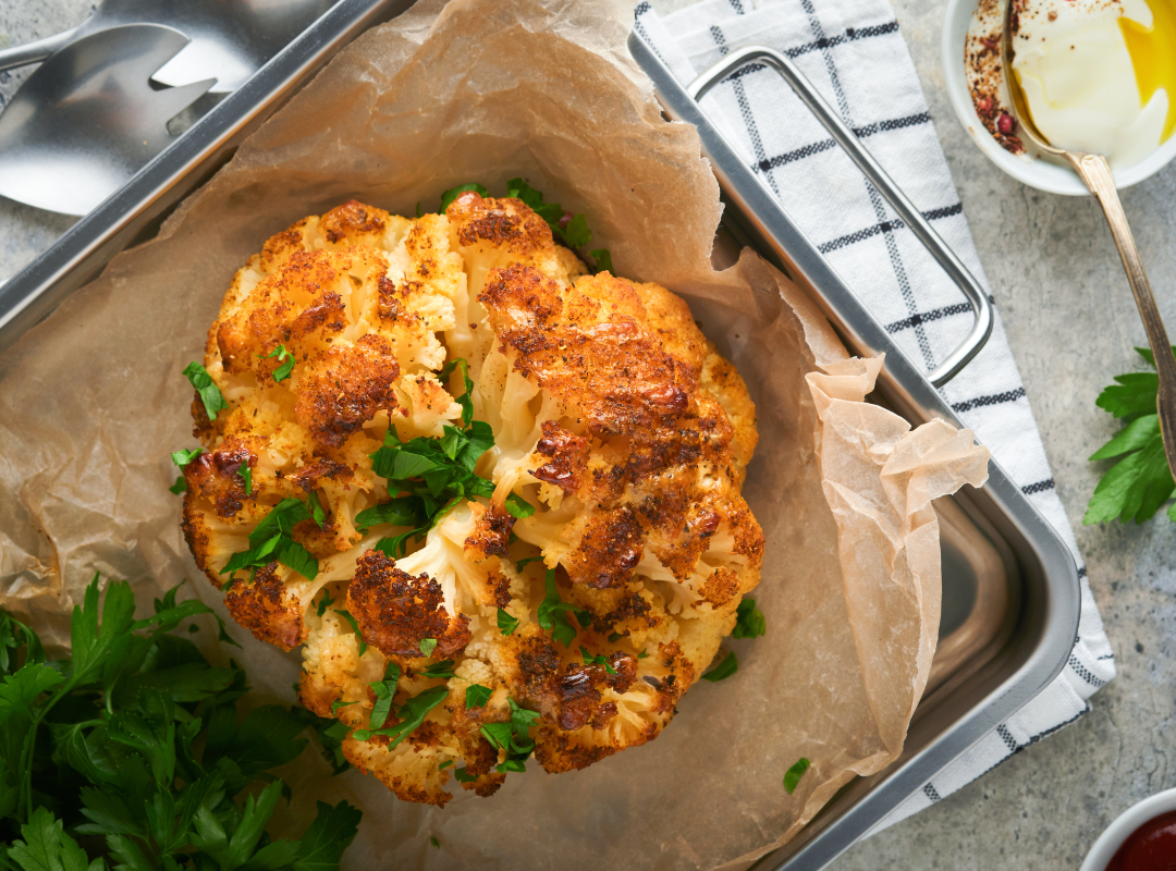 Geroosterde Bloemkool met Harissa - recept van The Spice Club