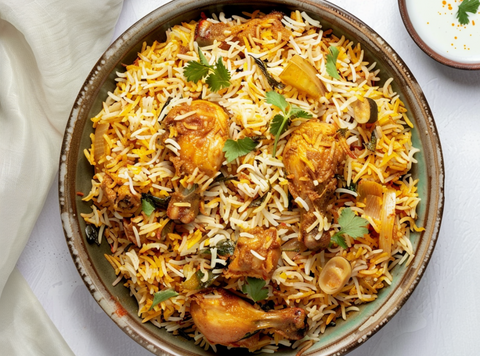 Hühnchen-Biryani