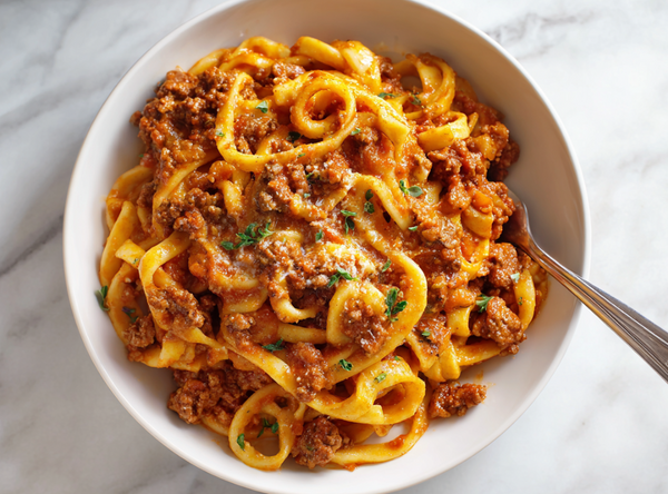 Schnelle Pasta Bolognese - Rezept von The Spice Club