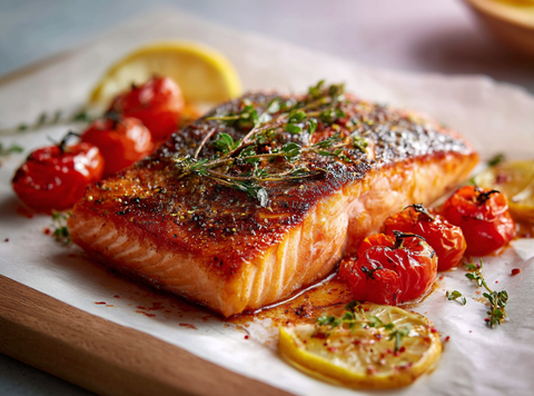 The Spice Club zalm uit de airfryer of oven