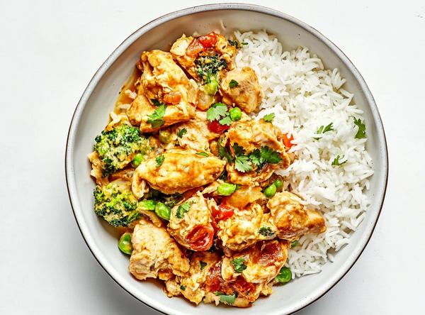 Hähnchen-Curry-Auflauf mit Brokkoli – Rezept von The Spice Club