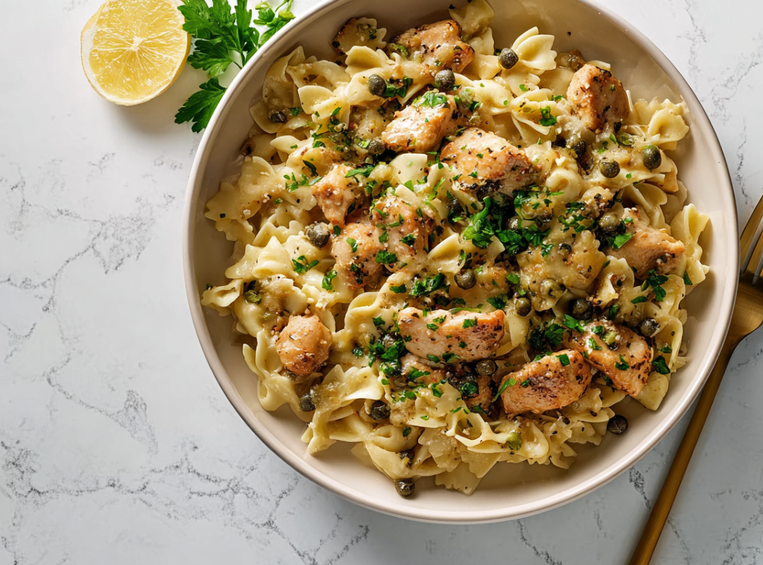 Pasta Kip Piccata - recept van The Spice Club