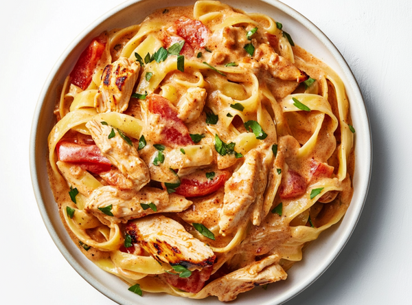 Romige Cajun Kip Pasta - recept van The Spice Club