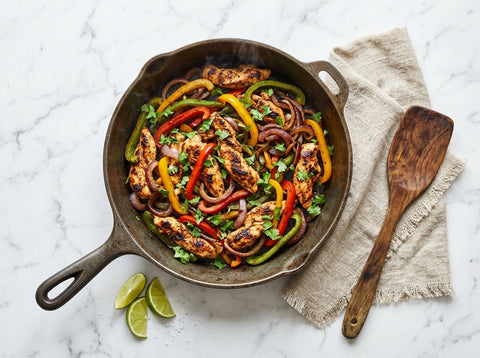 Kip Fajitas met Verse Groenten en Paprika
