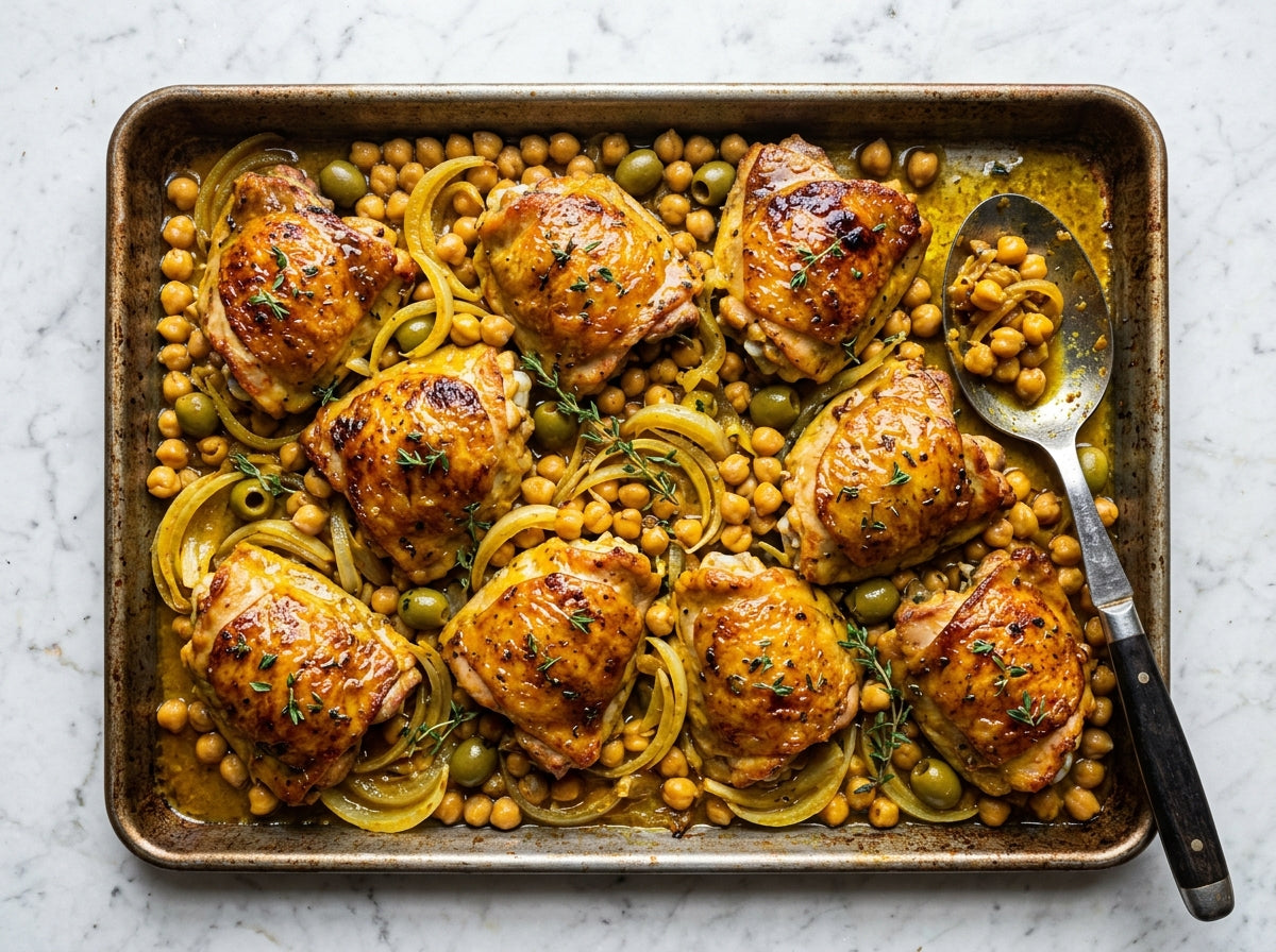 Marokkaanse kip uit de oven - recept van The Spice Club