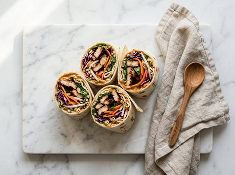 Thaise Kip-Wraps met Indo Mix — Aziatisch in 20 Minuten
