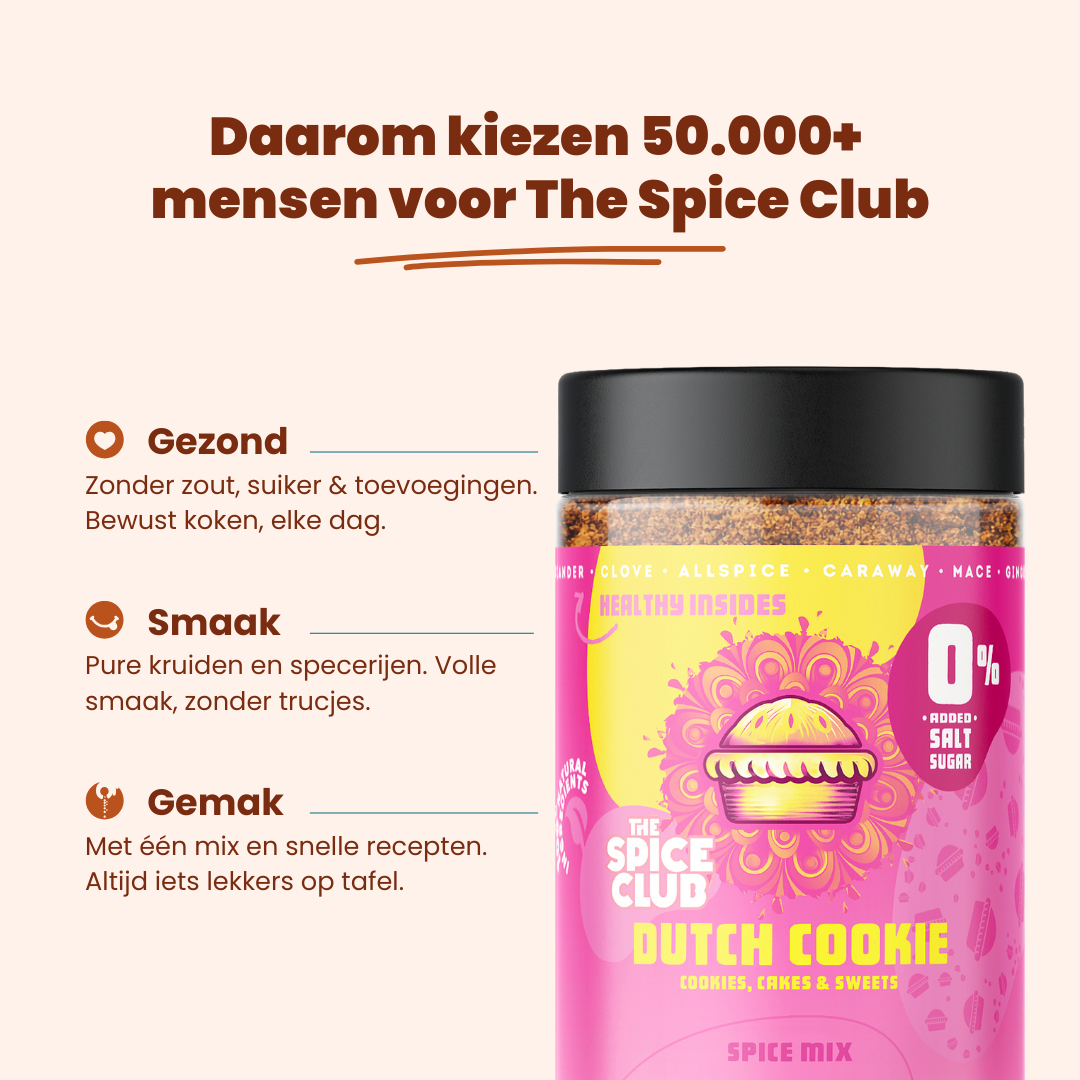 Koek & Speculaas Mix - kruidenmix, 100% natuurlijk - sfeerbeeld | The Spice Club