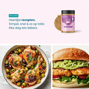Kip Kruidenmix Allround, 100% natuurlijk, zoutvrij - ingrediënten | The Spice Club