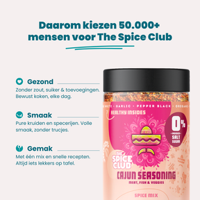 Cajun Mix - Cajun kruidenmix, 100% natuurlijk - sfeerbeeld | The Spice Club