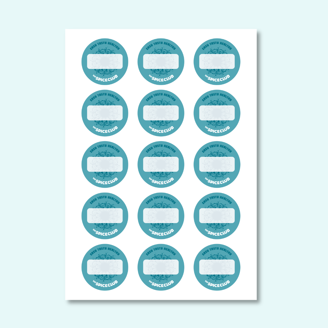 The Spice Club Stickervel - toepassing | The Spice Club