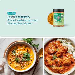 Indiase Curry Allround - Indiase kruidenmix, 100% natuurlijk, zoutvrij - ingrediënten | The Spice Club
