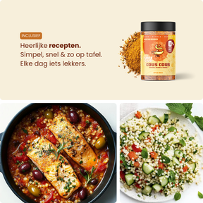Couscous Mix - kruidenmix, 100% natuurlijk - ingrediënten | The Spice Club