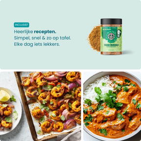 Tikka Masala - Indiase kruidenmix, 100% natuurlijk - ingrediënten | The Spice Club