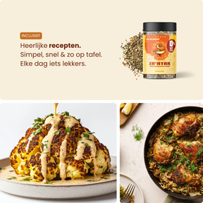 Za'atar ingrediënten overzicht - The Spice Club 100% natuurlijk zonder zout
