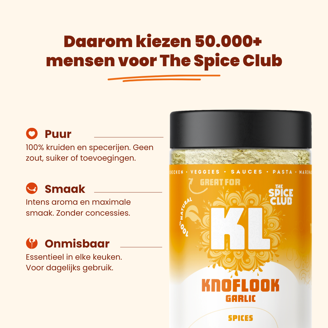 Knoflook Poeder - specerijen - bereiding | The Spice Club