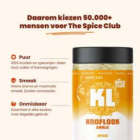 Knoflook Poeder - specerijen - bereiding | The Spice Club