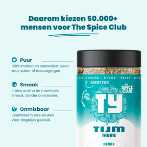 Tijm Heel - kruiden - bereiding | The Spice Club
