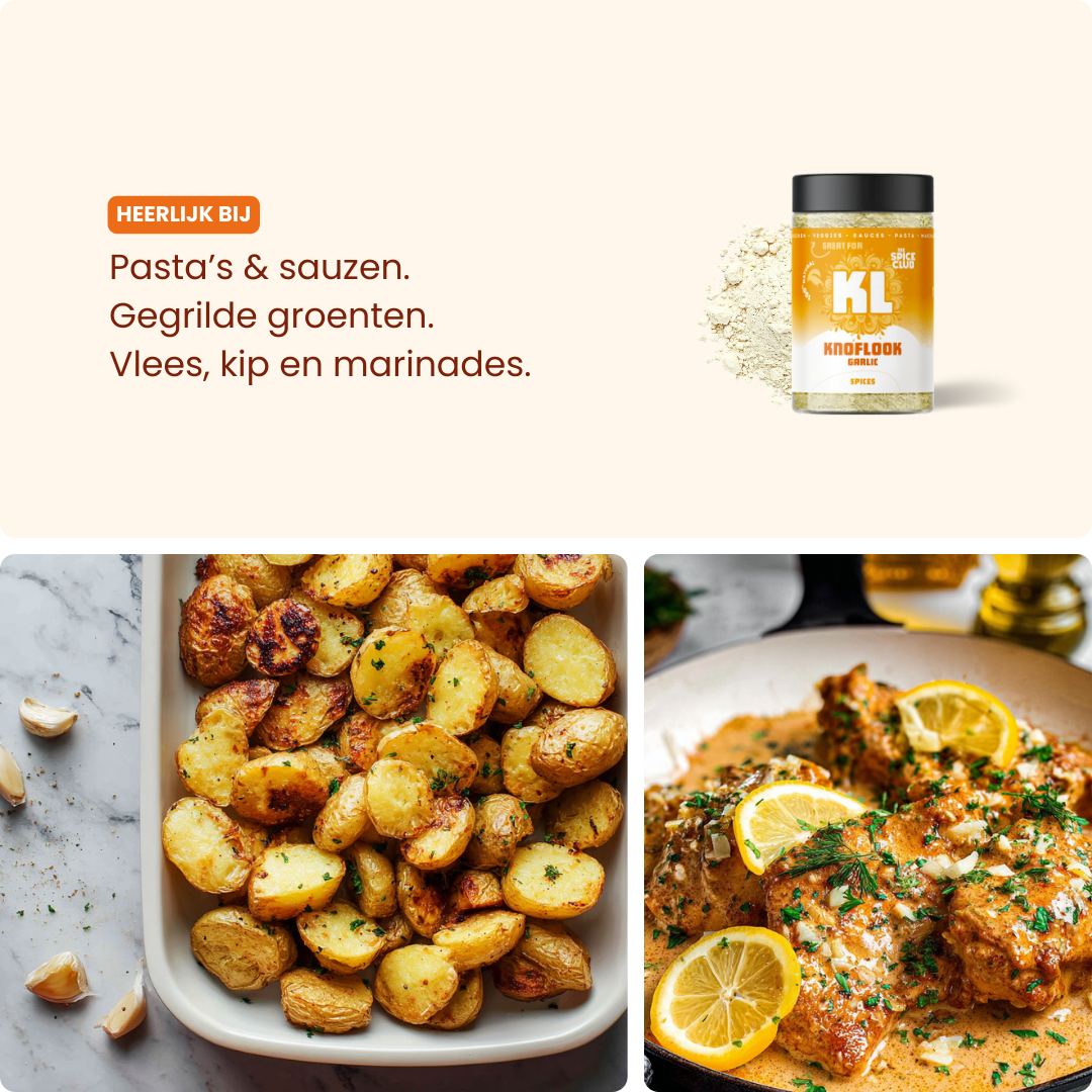 Knoflook Poeder - specerijen - ingrediënten | The Spice Club