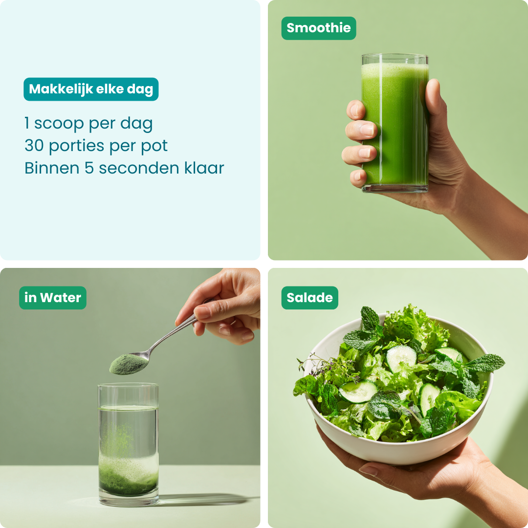 Greens · Darmgezondheid - superfoods, 100% natuurlijk - bereiding | The Spice Club
