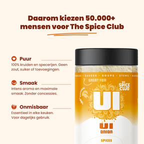 Uipoeder - specerijen - bereiding | The Spice Club