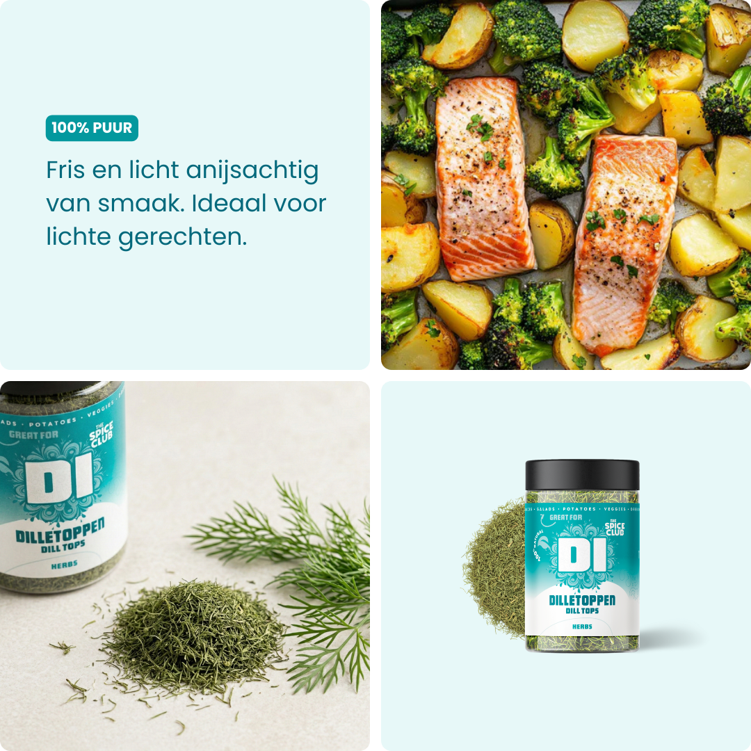 Dilletoppen - kruiden - verpakking | The Spice Club