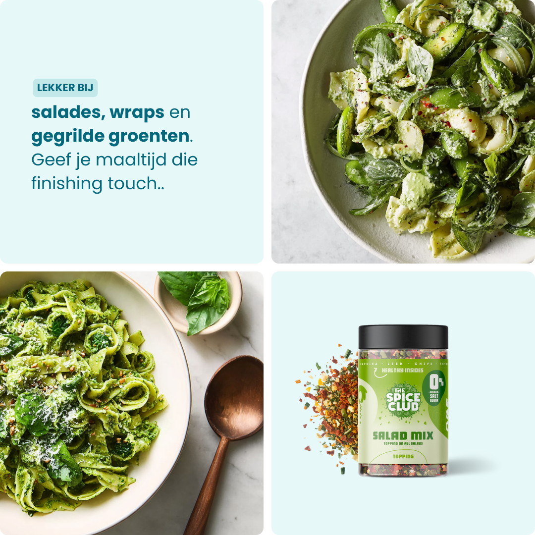 Salade Topping verpakking - 100% natuurlijk zonder zout | The Spice Club