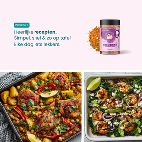 Traybake Mix - kruidenmix, 100% natuurlijk, zoutvrij - ingrediënten | The Spice Club