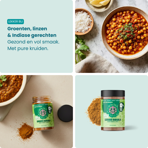 Garam Masala - Indiase kruidenmix, 100% natuurlijk, zoutvrij - verpakking | The Spice Club