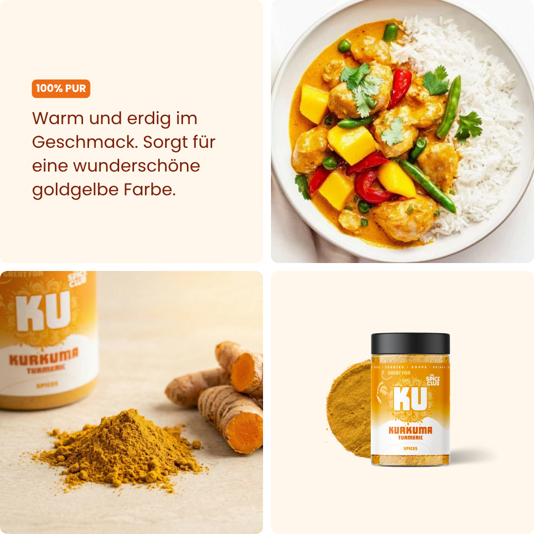 Kurkuma gemahlen von The Spice Club [de]