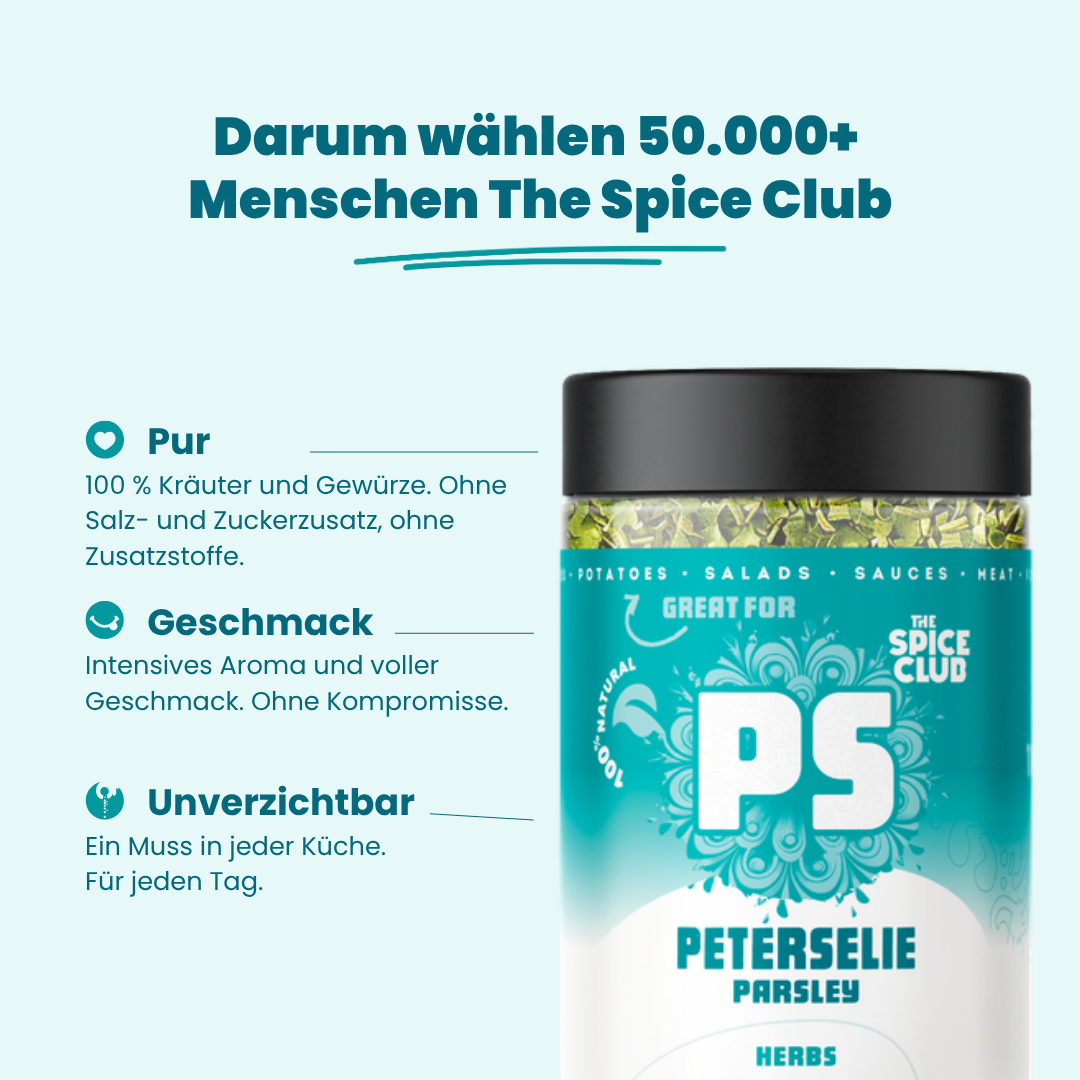 Petersilienblätter von The Spice Club