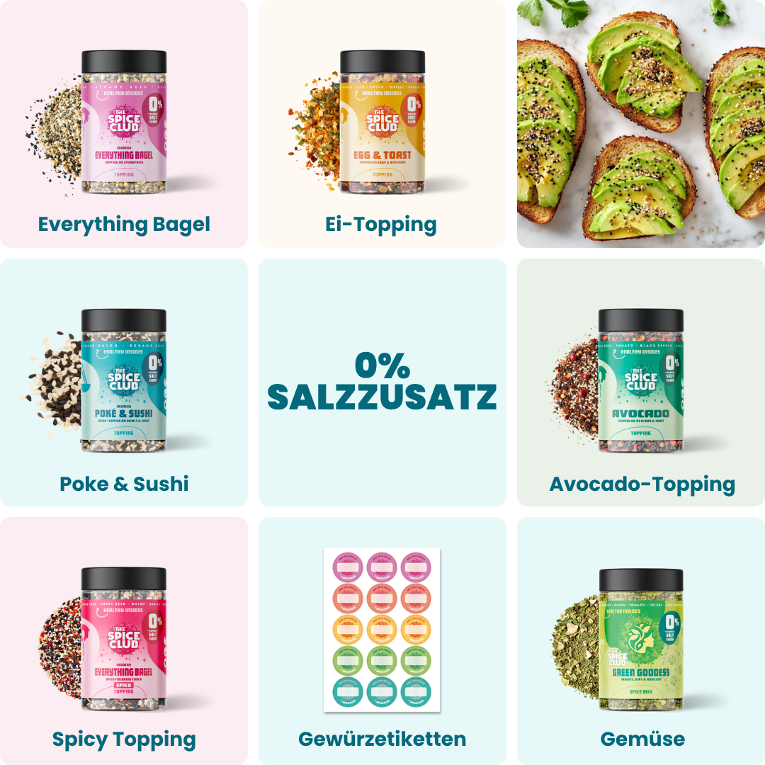 Die Toppings-Favoriten · 7er-Pack von The Spice Club [de]