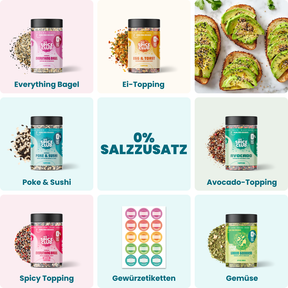 Die Toppings-Favoriten · 7er-Pack von The Spice Club
