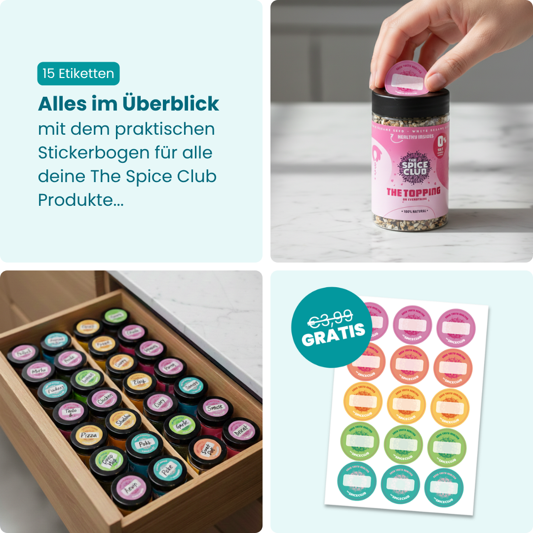 Die Toppings-Favoriten · 7er-Pack von The Spice Club