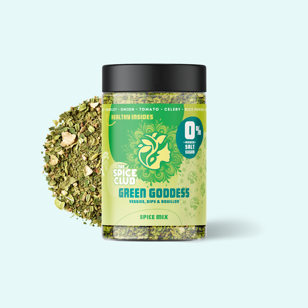 Green Goddess Groente Mix - kruidenmix, 100% natuurlijk, zoutvrij | The Spice Club