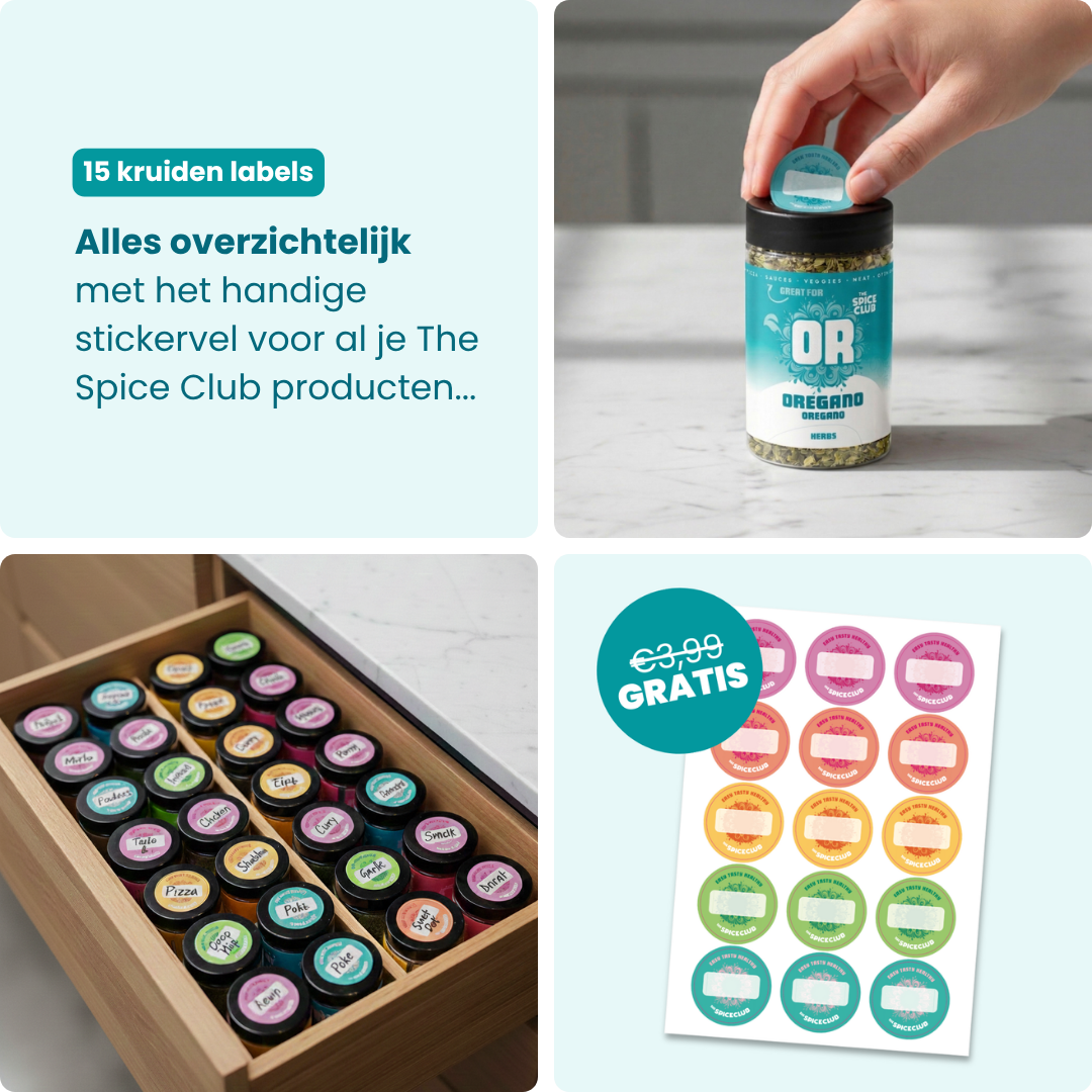 Kruiden essentials detail - zoutvrije keuken essentials | The Spice Club