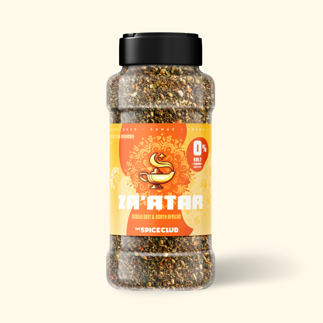 Za'atar kruidenmix detail close-up - The Spice Club 100% natuurlijk zonder zout