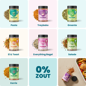 De Dagelijkse Favorieten Set · 7-Pack - bundel, 100% natuurlijk, zoutvrij - verpakking | The Spice Club
