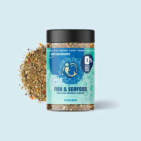 Vis Kruiden zoutvrije kruidenmix - The Spice Club 100% natuurlijk zonder zout