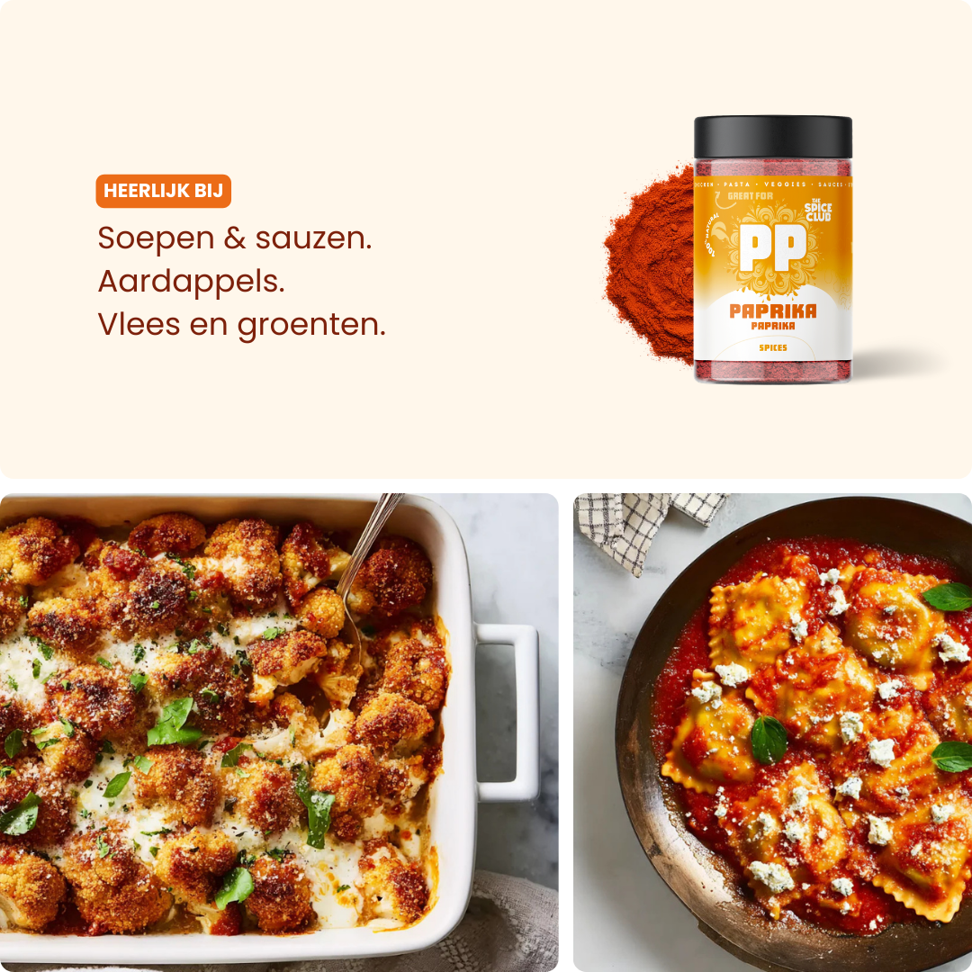 Paprikapoeder - specerijen - ingrediënten | The Spice Club