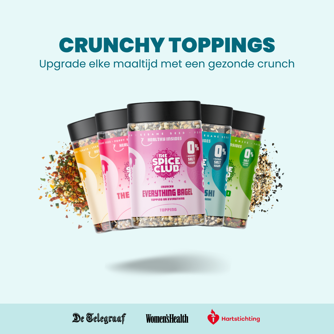 De Toppings Favorieten · 6-Pack - kruidenmix, 100% natuurlijk - detail | The Spice Club