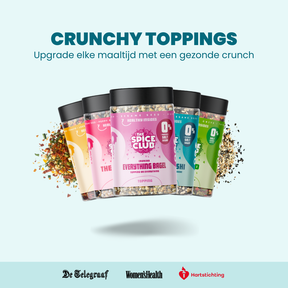 De Toppings Favorieten · 6-Pack - kruidenmix, 100% natuurlijk - detail | The Spice Club