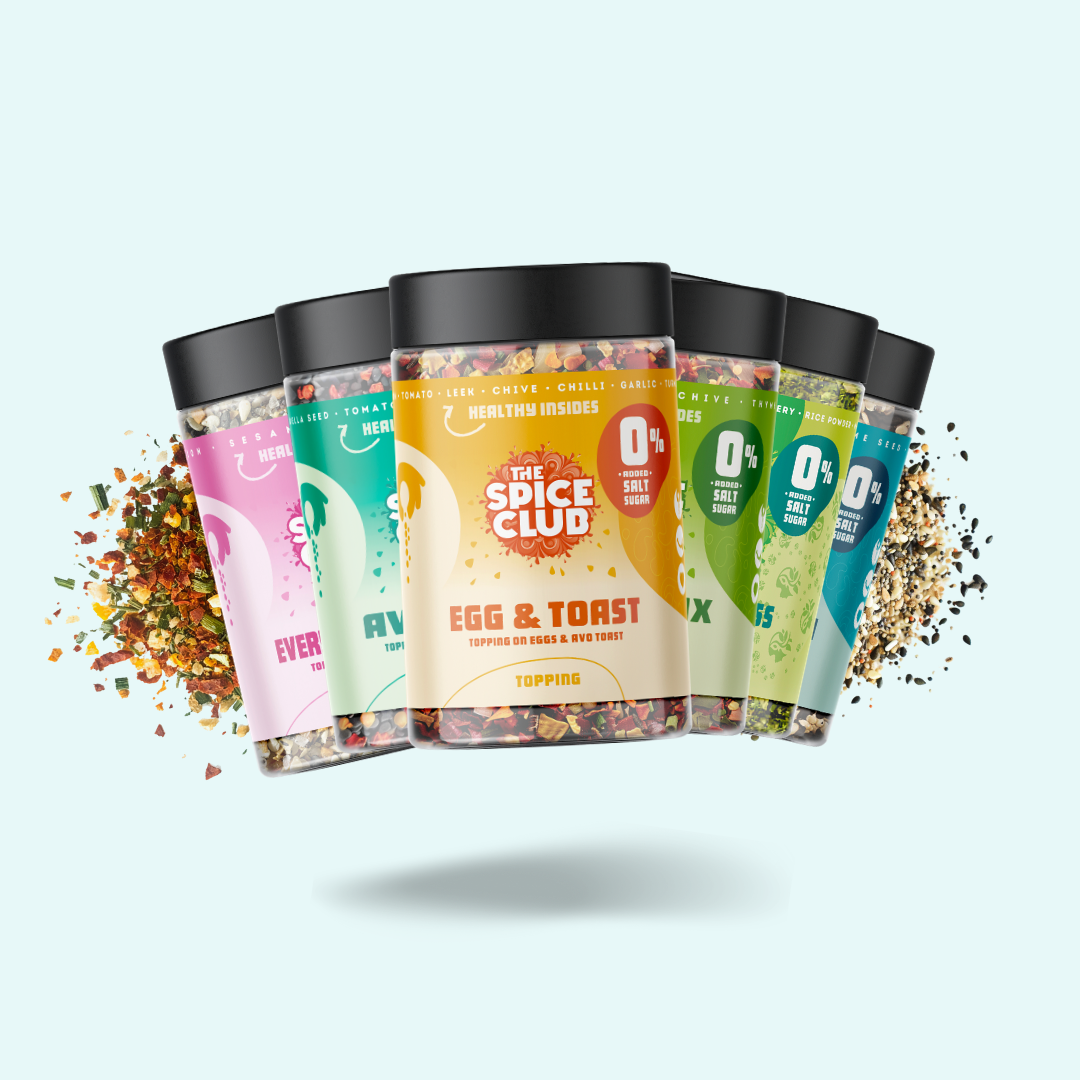 De Toppings Favorieten · 6-Pack - kruidenmix, 100% natuurlijk | The Spice Club