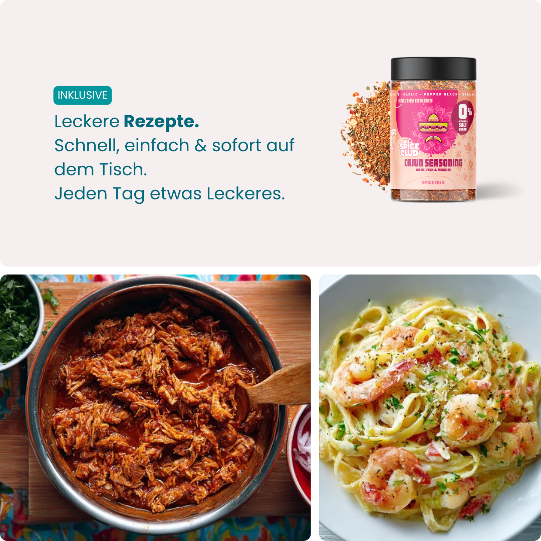 Cajun Mix – inklusive leckerer Rezepte