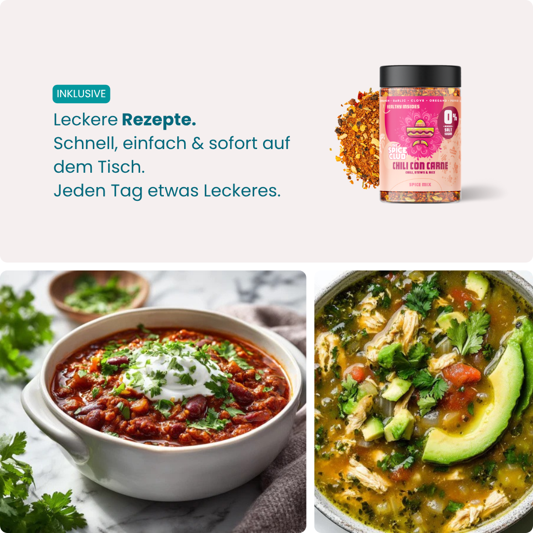 Chili Con Carne Mix – inklusive leckerer Rezepte
